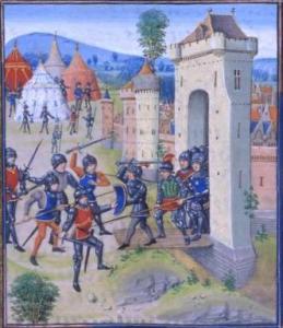 Le siege d'Hennebont